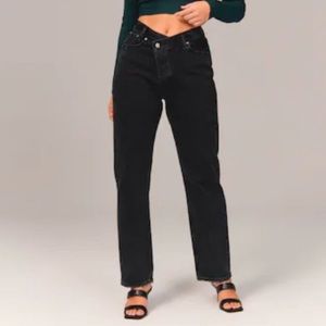 Abercrombie The Dad High Rise Size 28